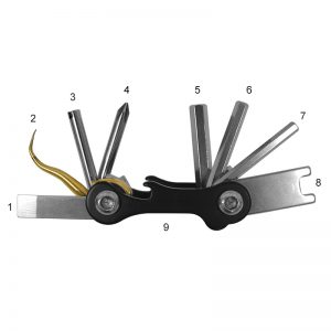 SAEKODIVE MULTI TOOL FOR TANK AND REGULATOR