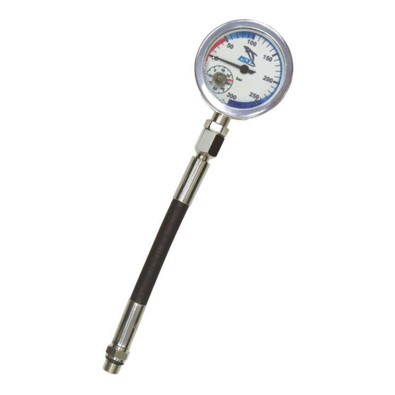 IST PRESSURE GAUGE TEK WITH HOSE & TEMP