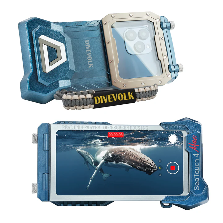 DIVEVOLK SEATOUCH 4 MAX - SMARTPHONE DIVE HOUSING | The Dive Warehouse